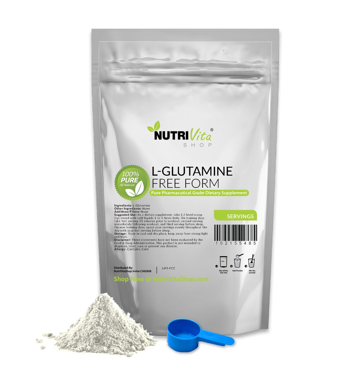 L-GLUTAMINE - 250g