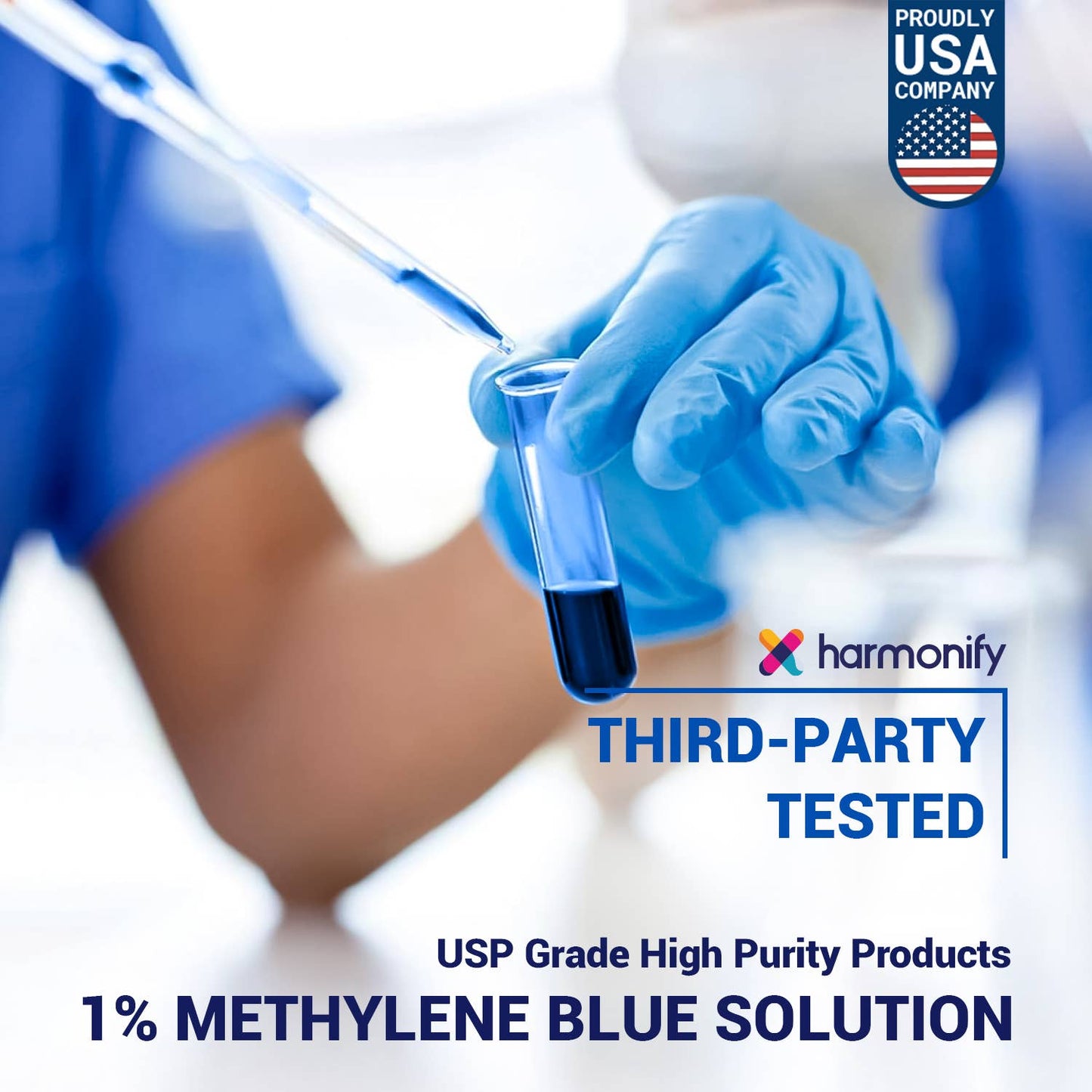 NEUROX Wholesale HARMONIFY Methylene Blue 50 ML (1.69 FL OZ) 1% USP